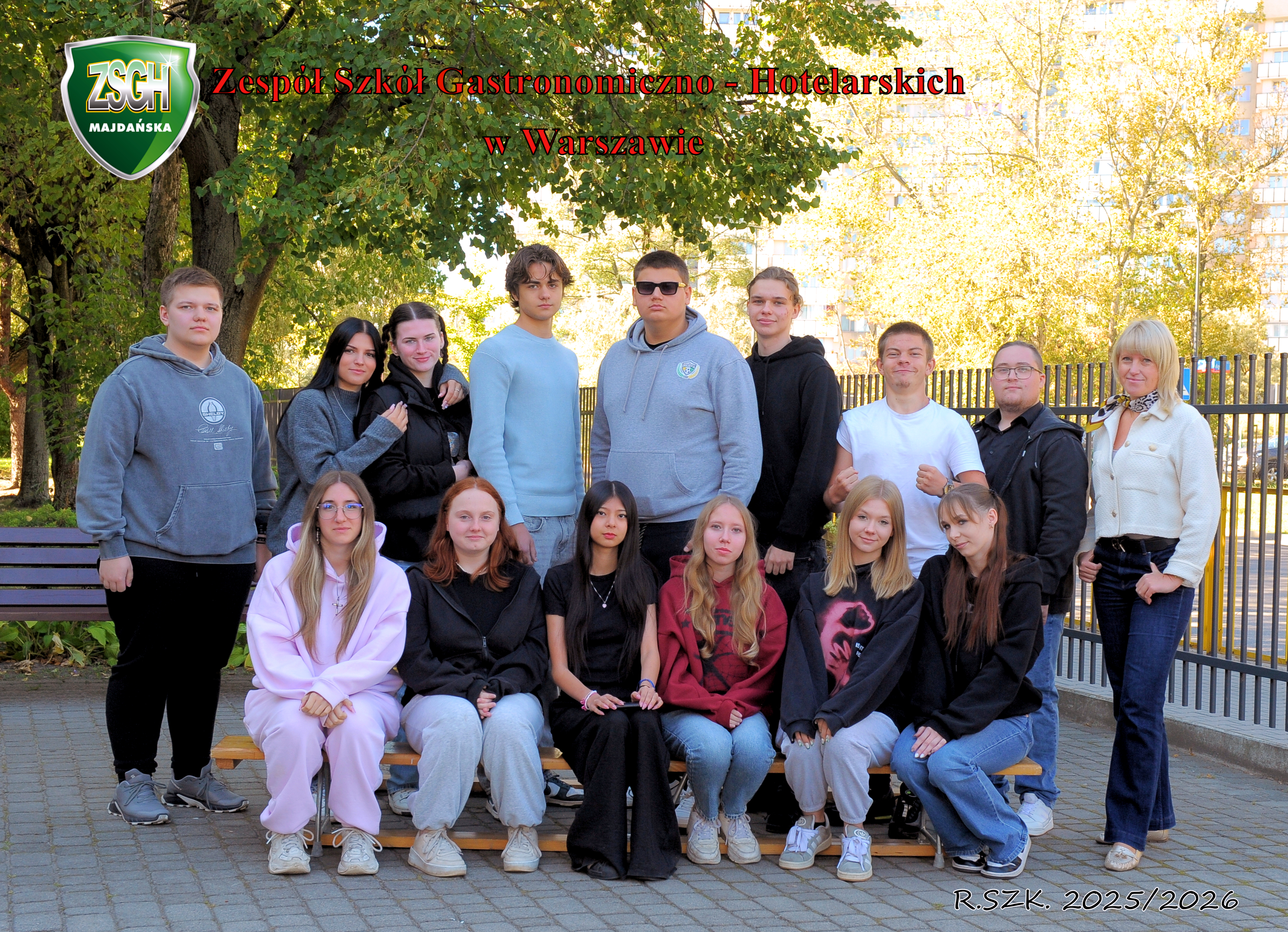 uczniowie z wychowawcą