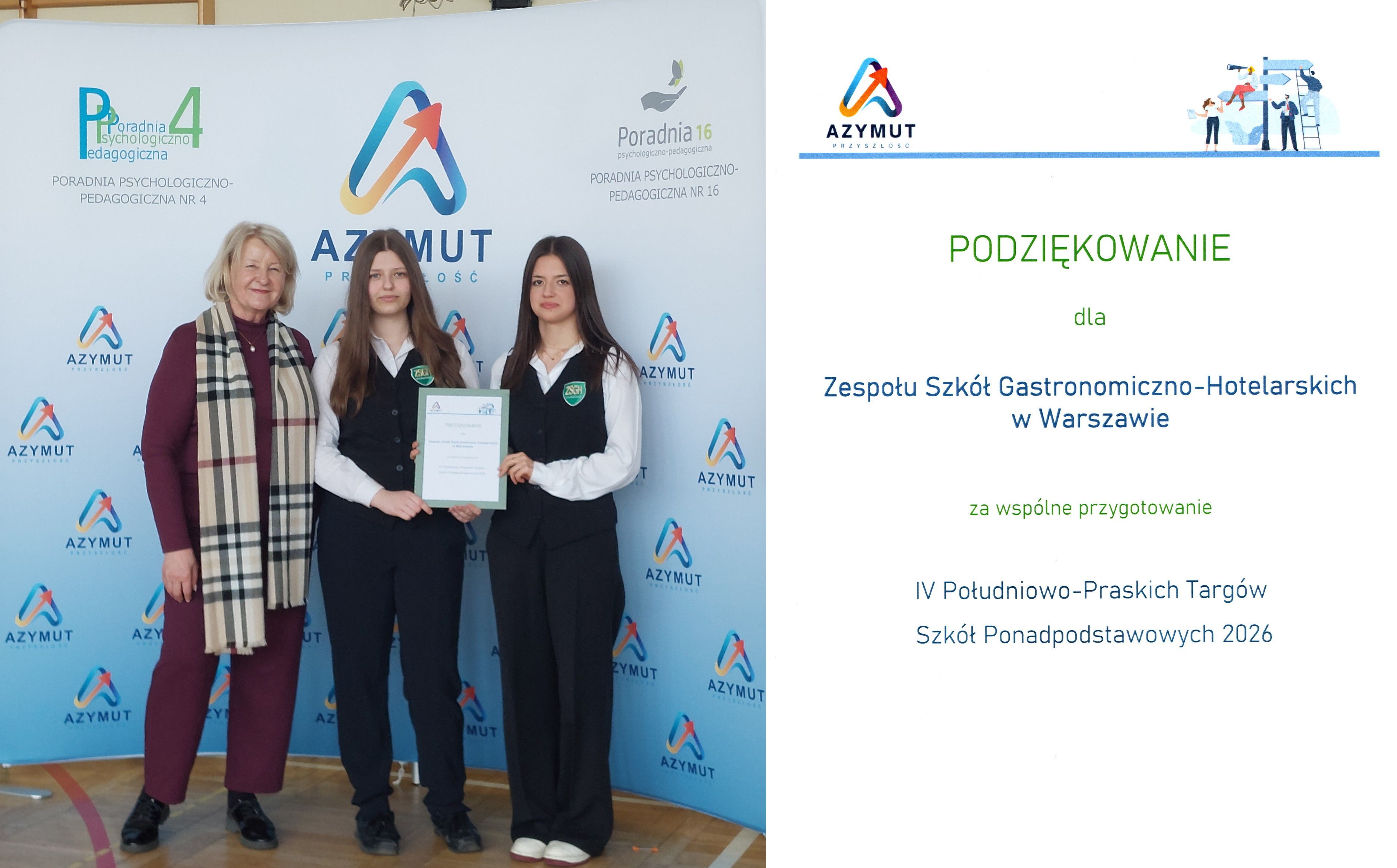 uczniowie z dyplomem