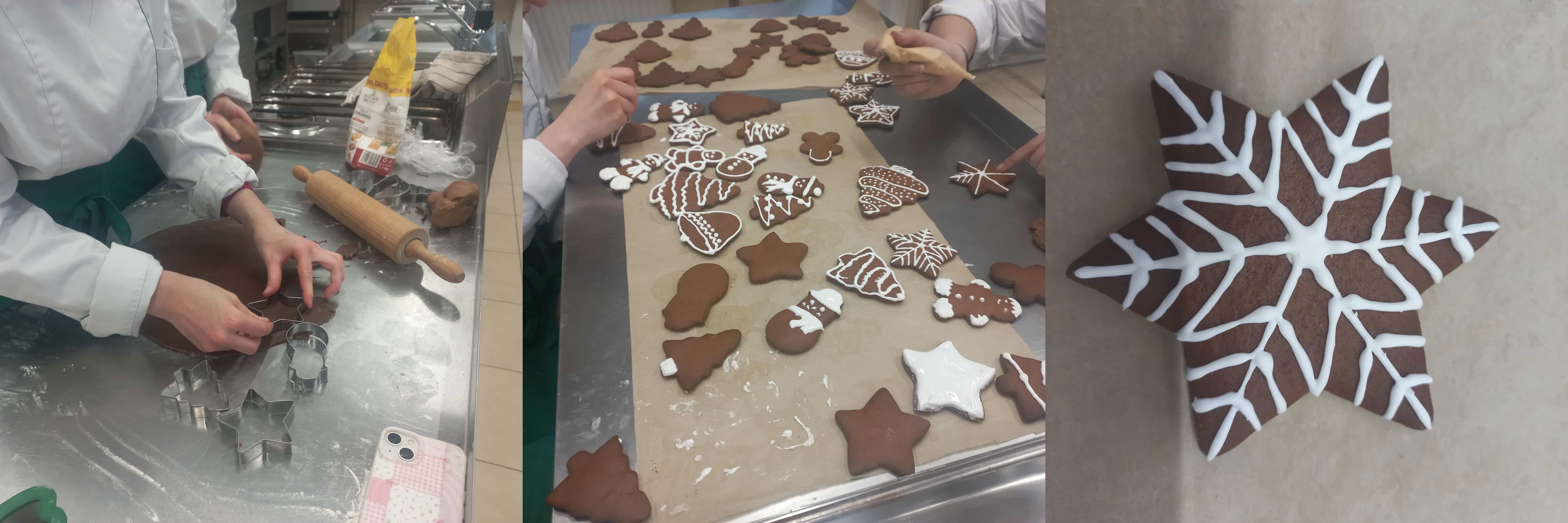 pierniczki przygotowane przez uczniów