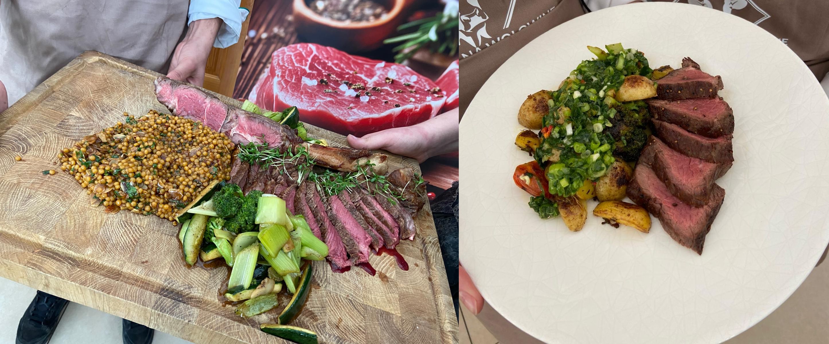 dania przygotowane podczas warsztat&oacute;w